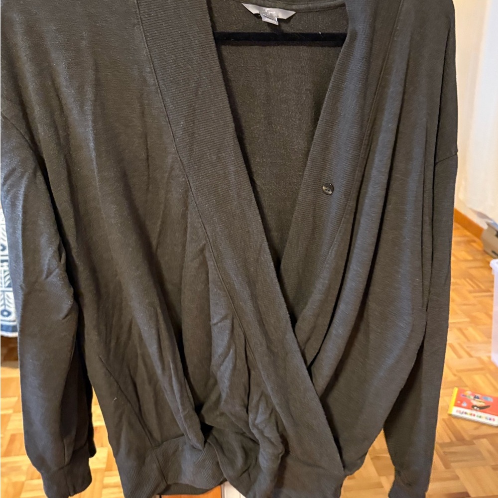 Thyme Maternity Pink and Black Nursing Sweaters - Picture 4 of 7